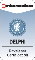 Delphi Developer Certification emblem