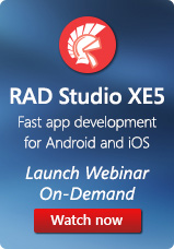 RAD Studio XE5 Webinar