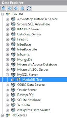 Explore your database direct from the IDE