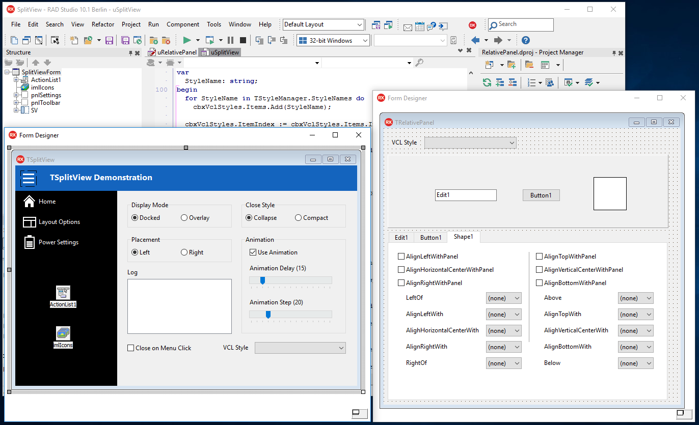 Fast Native Windows Components