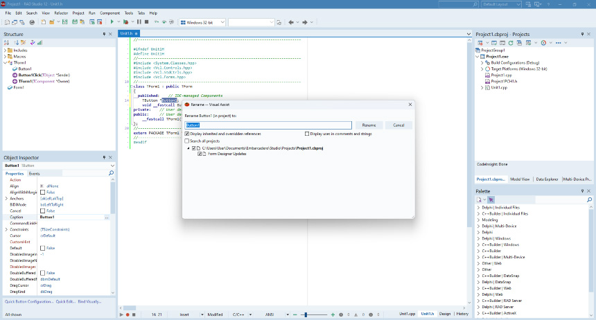 Visual Assist Integration for C++Builder IDE